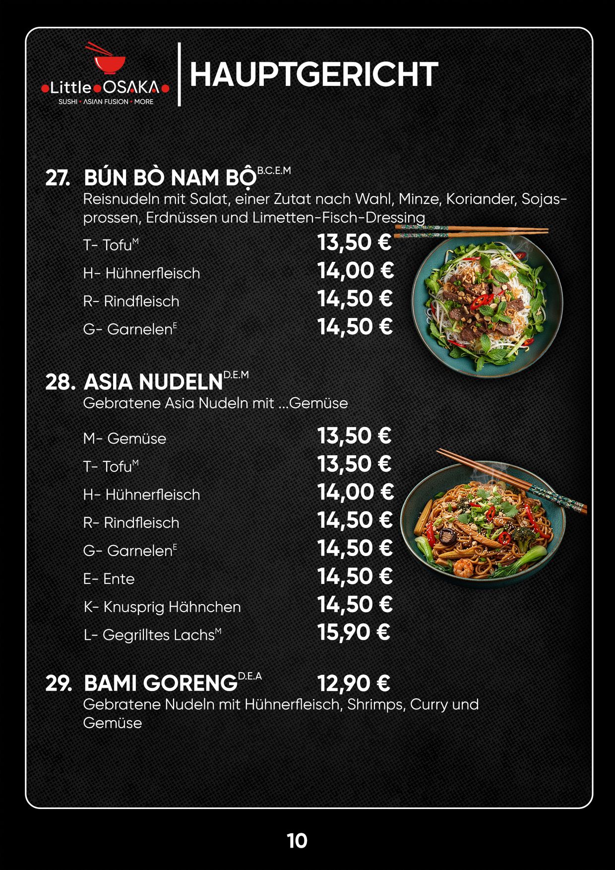 Menu catalogue 11