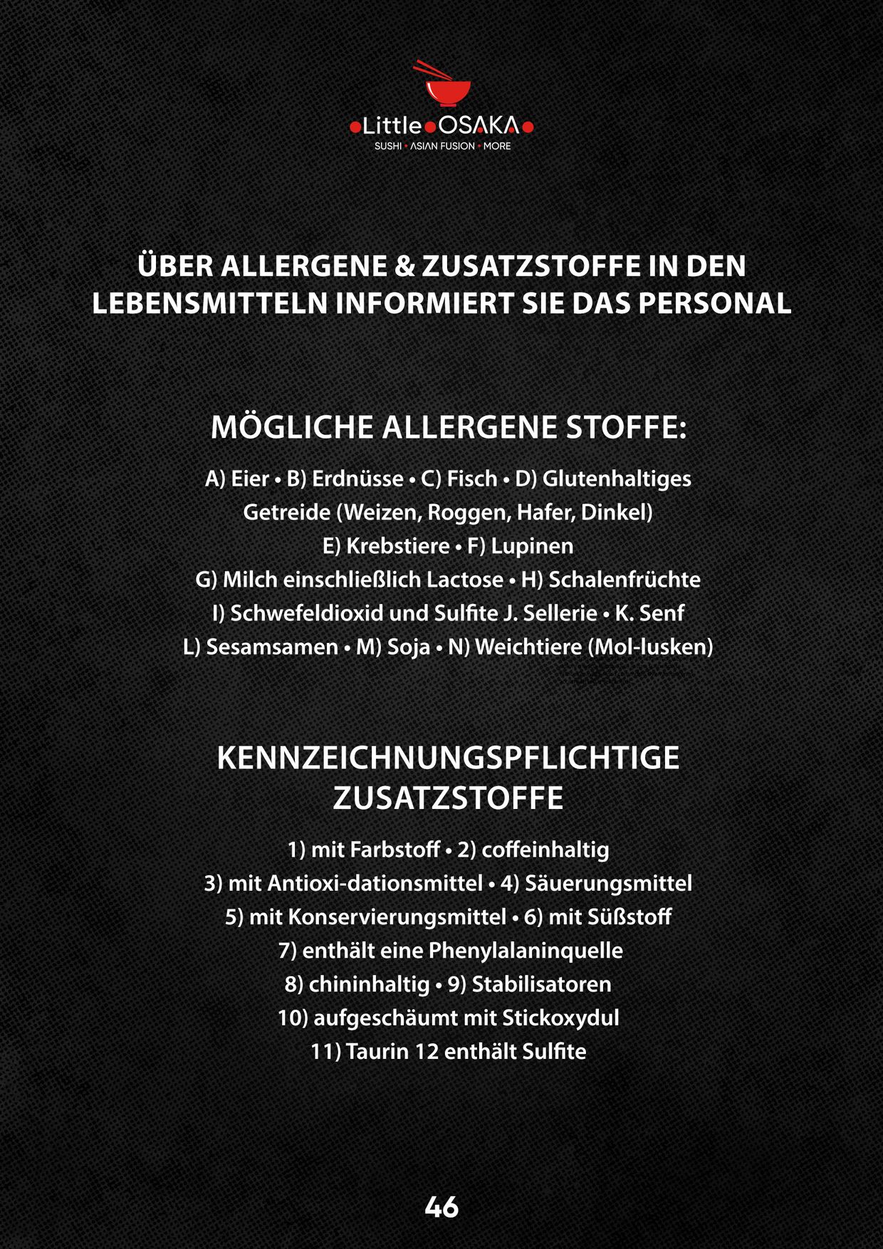 Menu catalogue 46